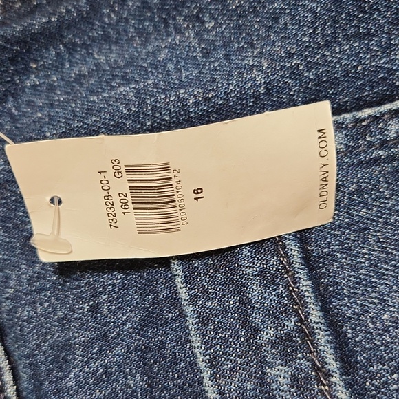 NWT Old Navy extra high rise wide leg Jean - Picture 3 of 5